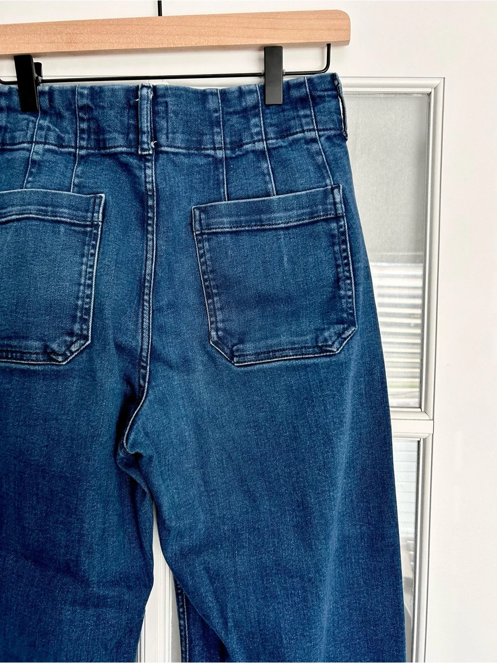 Maeve Colette High-Rise Wide-Legged Cropped Jeans - Picture 4 of 8